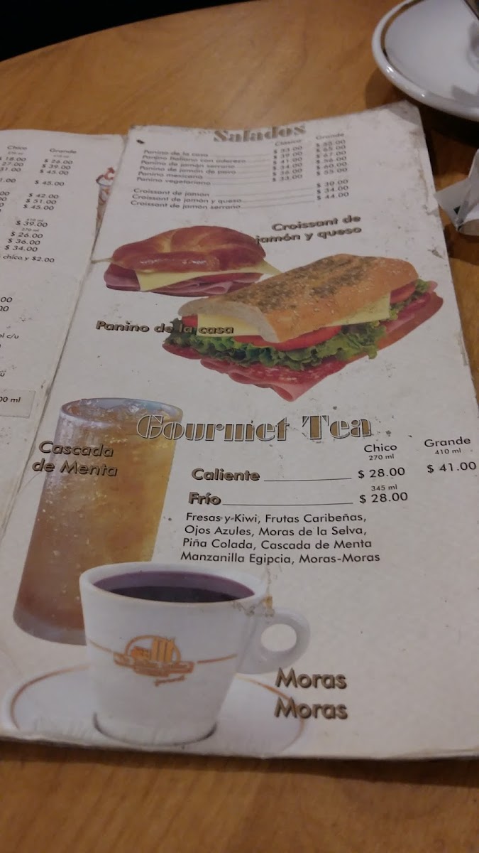 The Italian Coffee Coyol Menu - Image 1